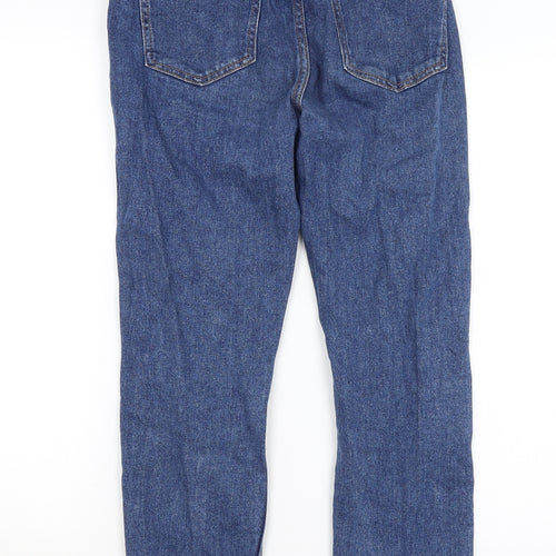 Denim Co Womens Blue   Straight Jeans Size 10 L25.5 in