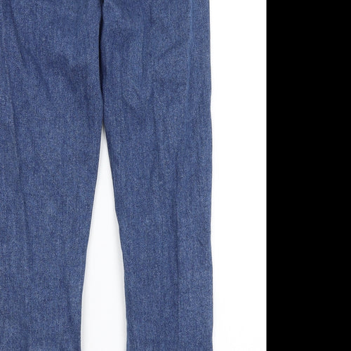 Denim Co Womens Blue   Straight Jeans Size 10 L25.5 in