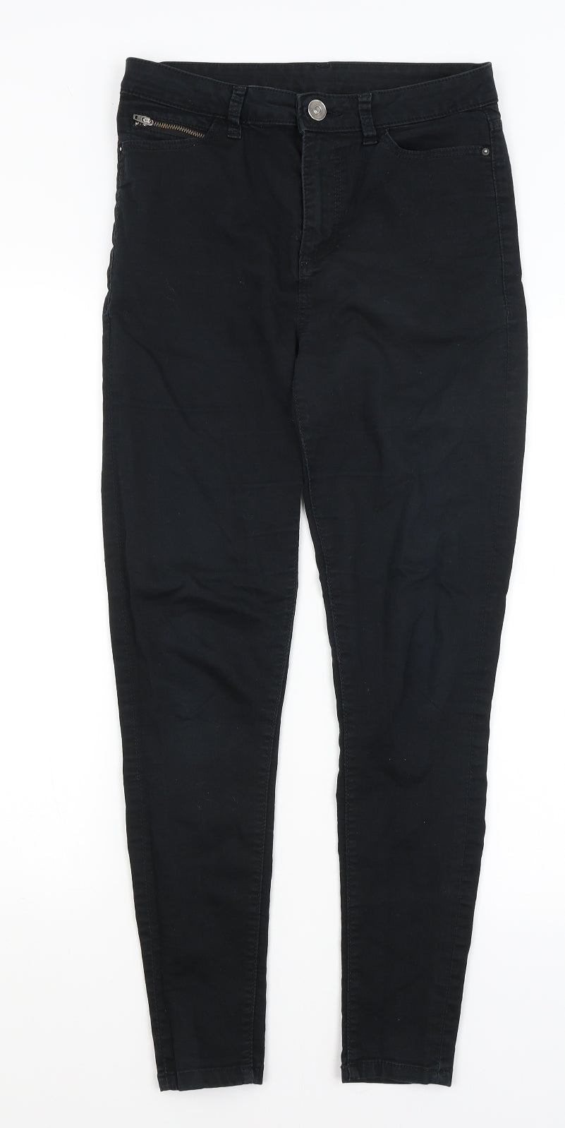 M&S Womens Black   Skinny Jeans Size 10 L27.5 in