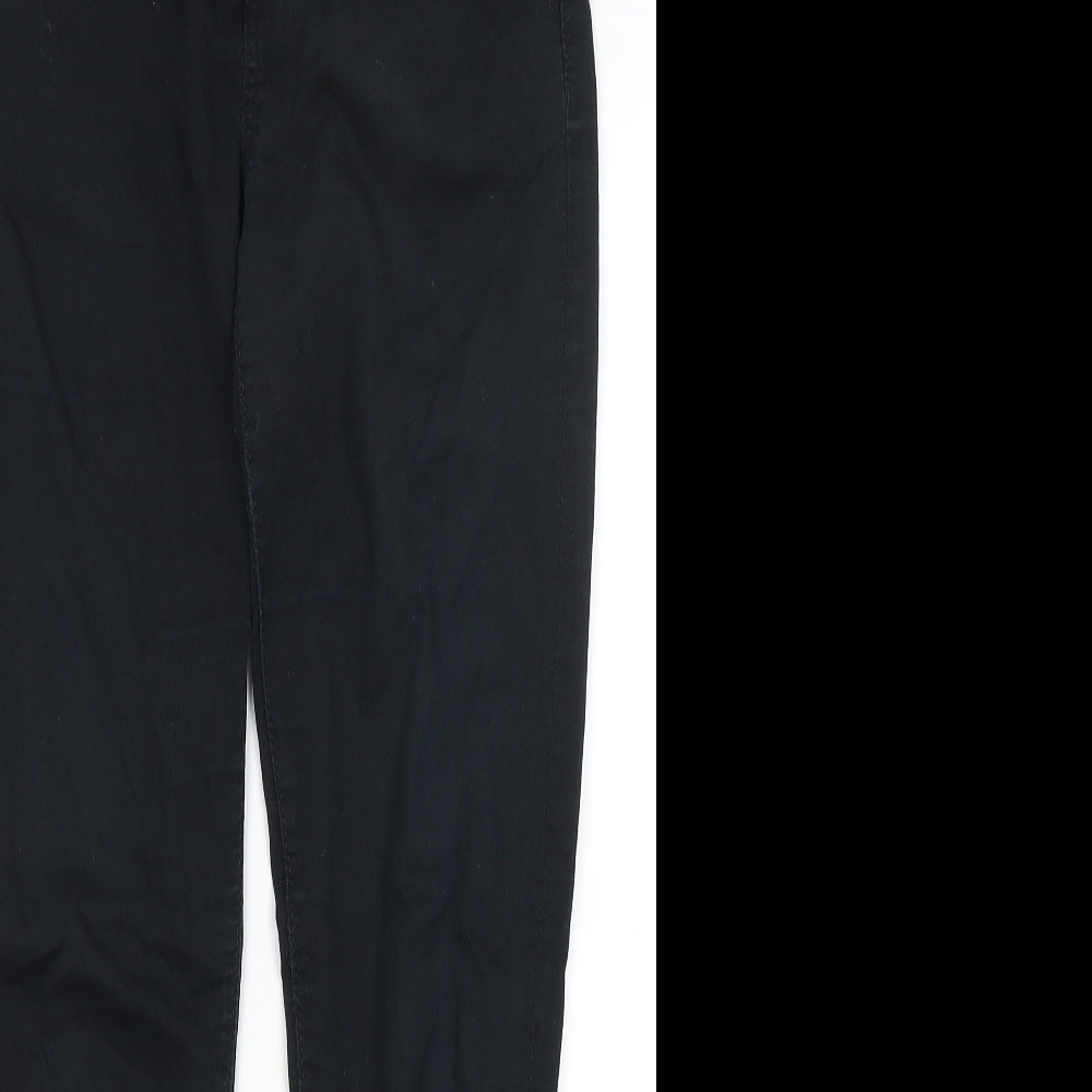 M&S Womens Black   Skinny Jeans Size 10 L27.5 in