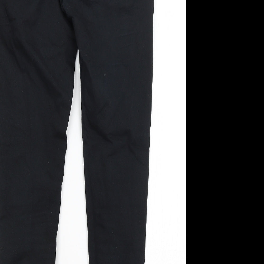 M&S Womens Black   Skinny Jeans Size 10 L27.5 in