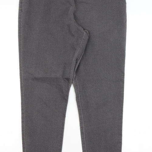 M&S Womens Grey   Jegging Jeans Size 12 L25.5 in