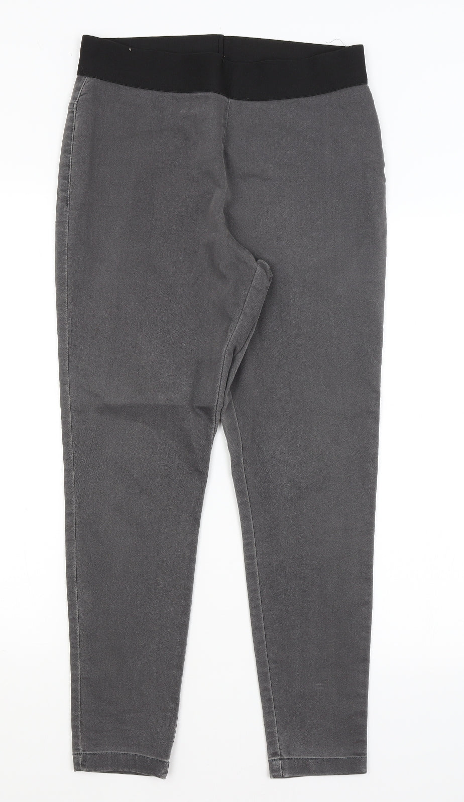 M&S Womens Grey   Jegging Jeans Size 12 L25.5 in