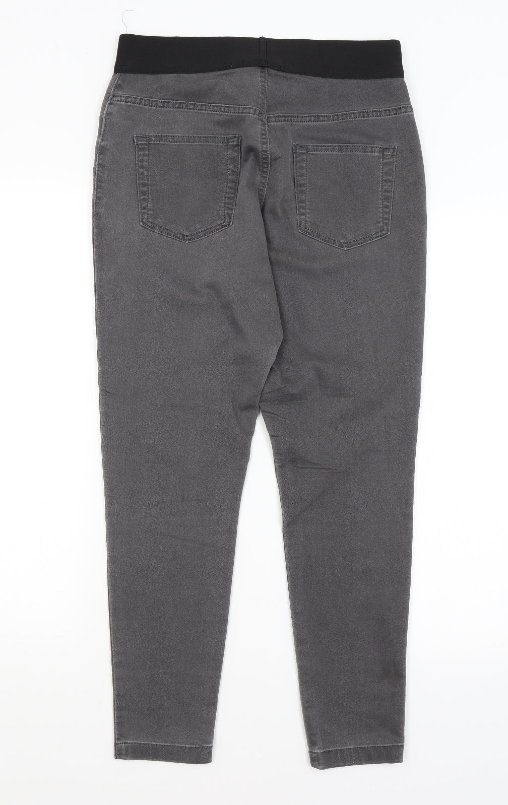 M&S Womens Grey   Jegging Jeans Size 12 L25.5 in