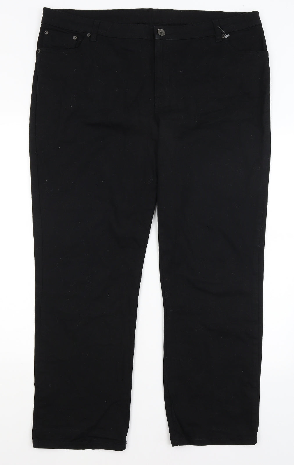 Papaya Womens Black   Straight Jeans Size 20 L29 in
