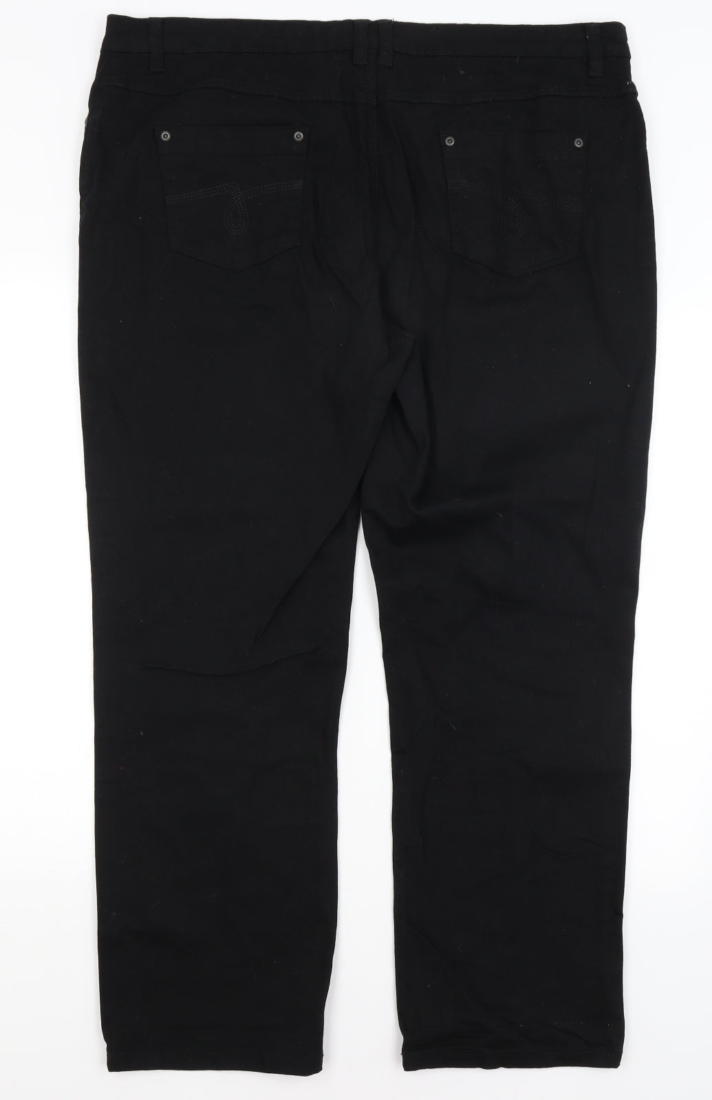 Papaya Womens Black   Straight Jeans Size 20 L29 in