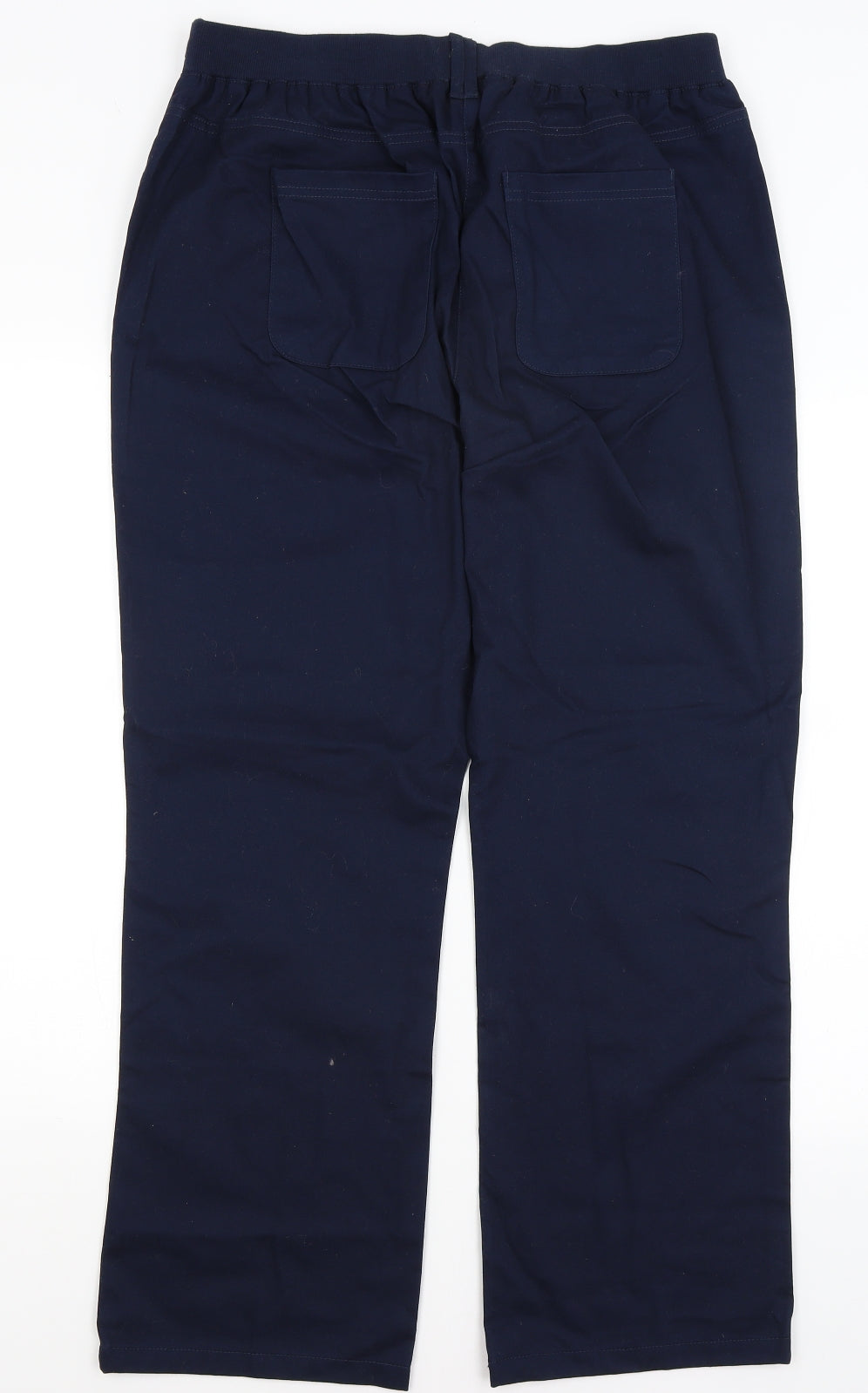 Cotton Traders Womens Blue   Trousers  Size 14 L29 in