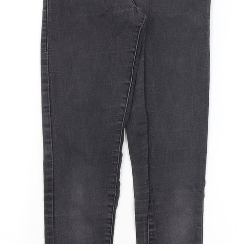 Topshop Womens Grey   Skinny Jeans Size 25 in L25.5 in