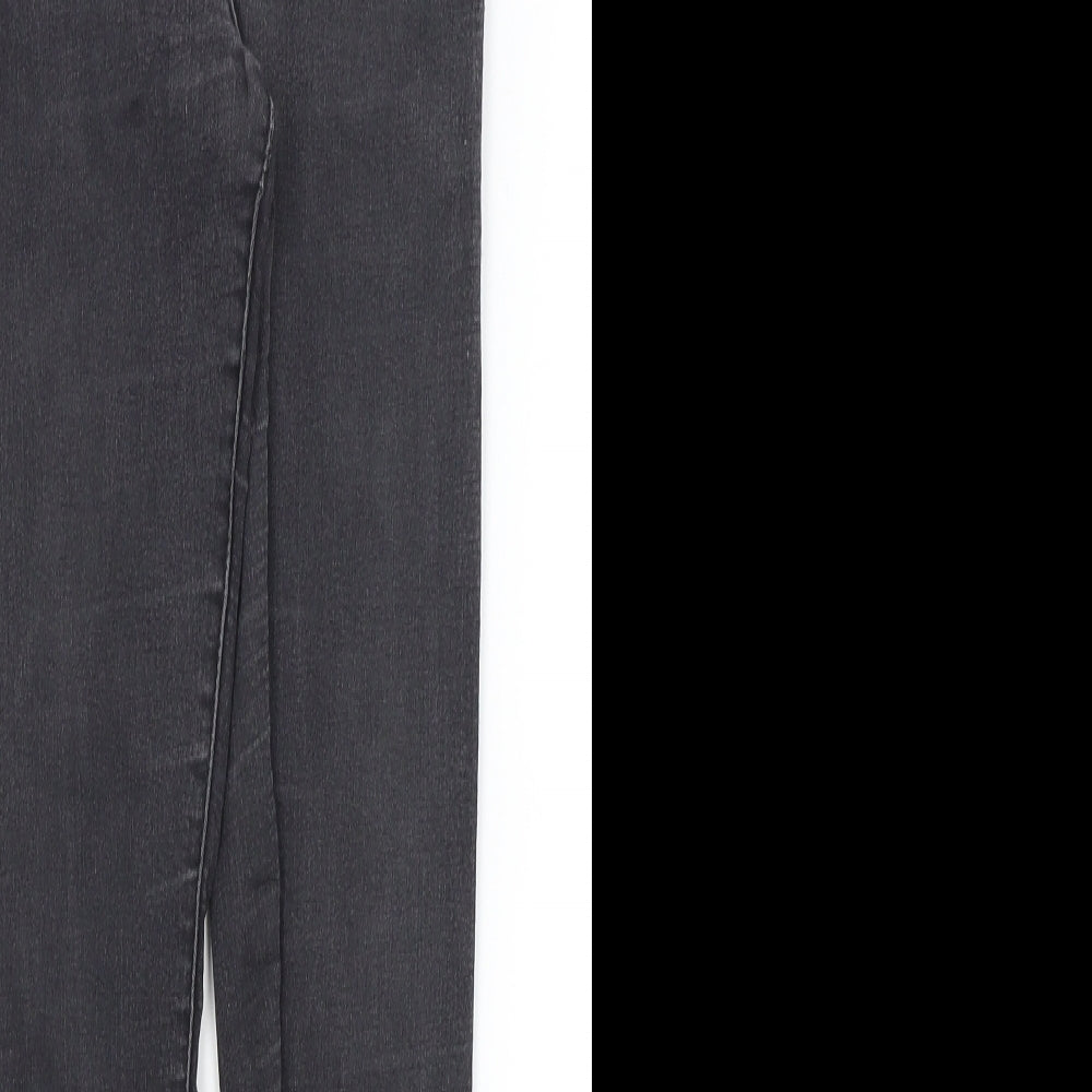 Topshop Womens Grey   Skinny Jeans Size 25 in L25.5 in