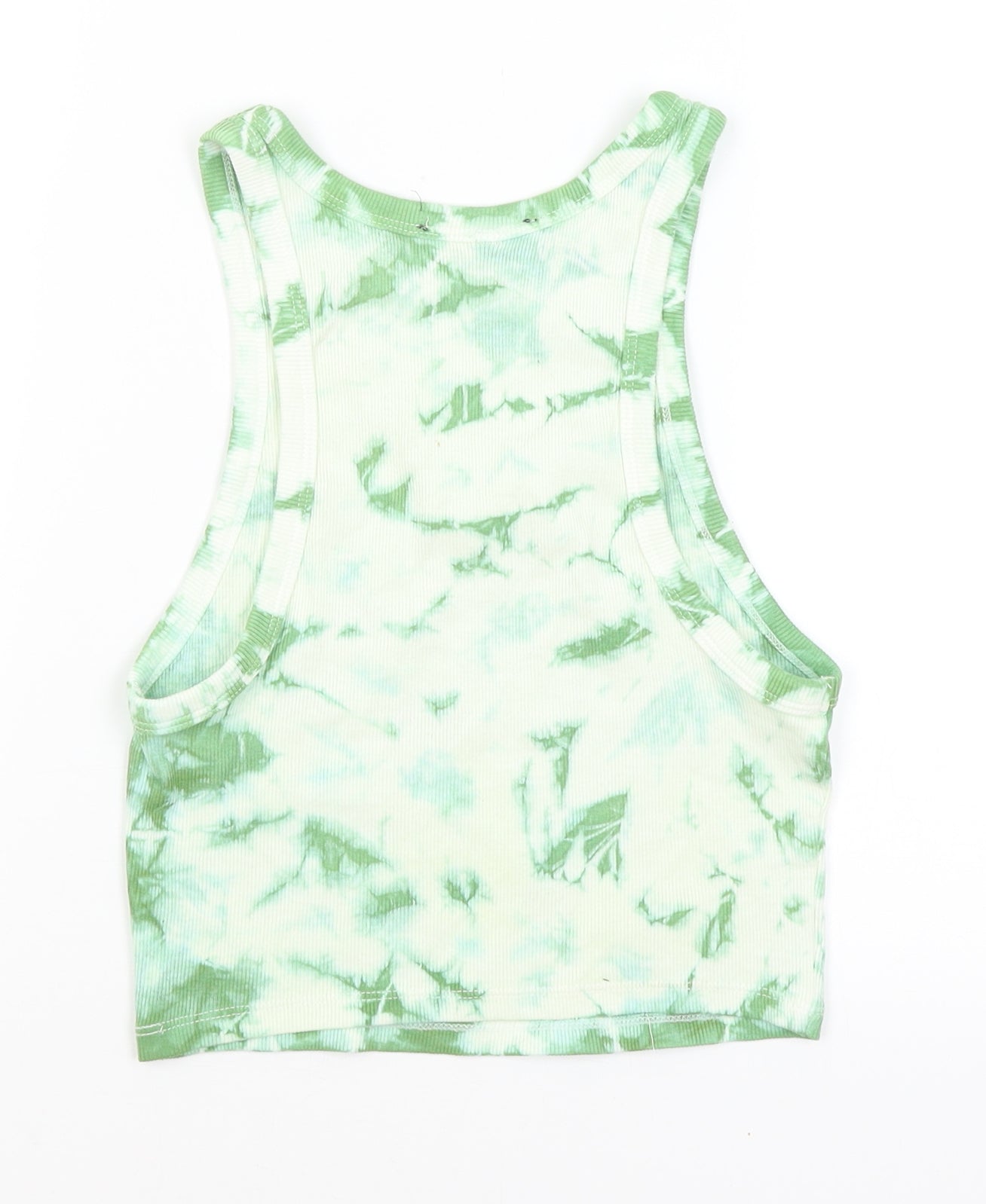 Preworn Womens Green   Cropped Tank Size M