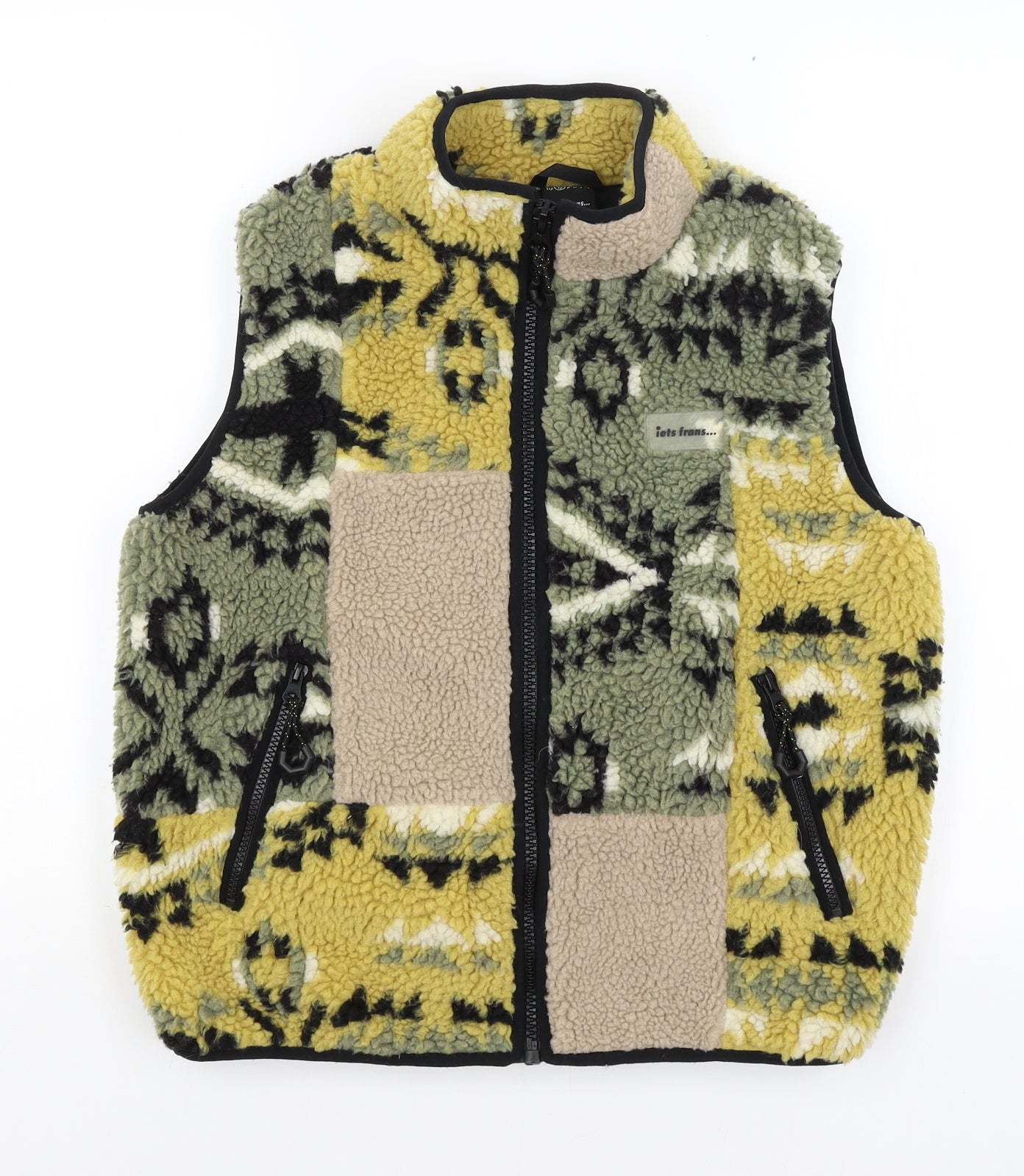 Iets Frans Womens Green   Vest Jumper Size XS