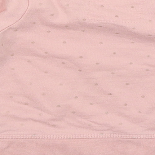 Young Dimension Baby Pink Spotted  Pullover Jumper Size 12-18 Months  - Happy Thoughts