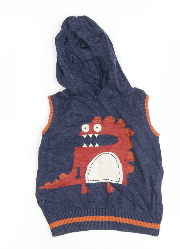 NEXT Boys Blue Vest Jumper Size 2 Years