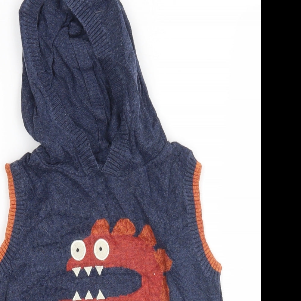 NEXT Boys Blue   Vest Jumper Size 2 Years