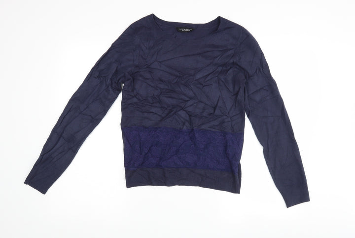 Dorothy Perkins Womens Blue   Pullover Jumper Size 10