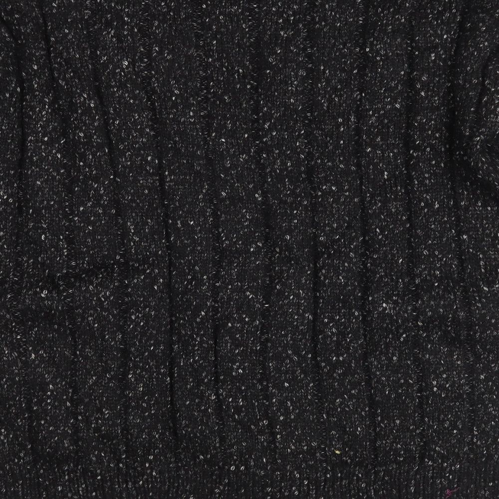Marks and Spencer Womens Black   Cardigan Jumper Size L