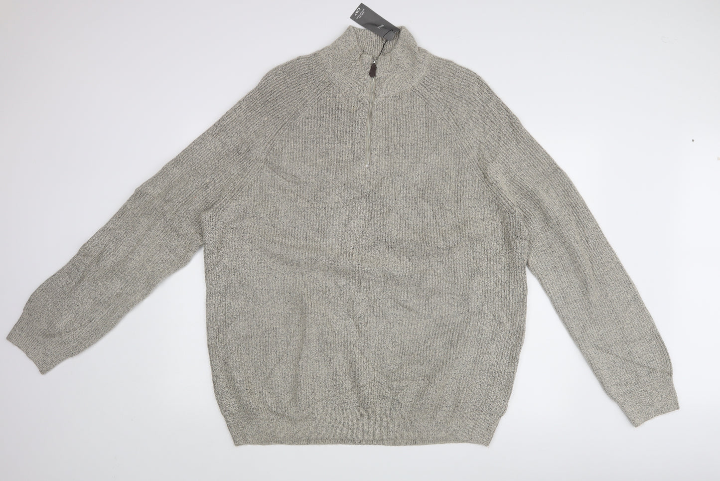 Marks and Spencer Mens Beige   Pullover Jumper Size 2XL