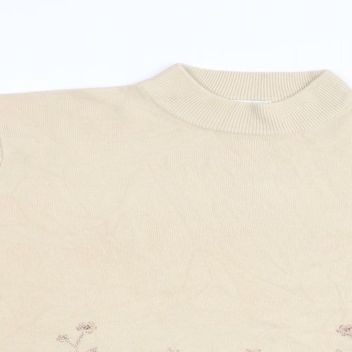 Bonmarché Womens Beige   Pullover Jumper Size M