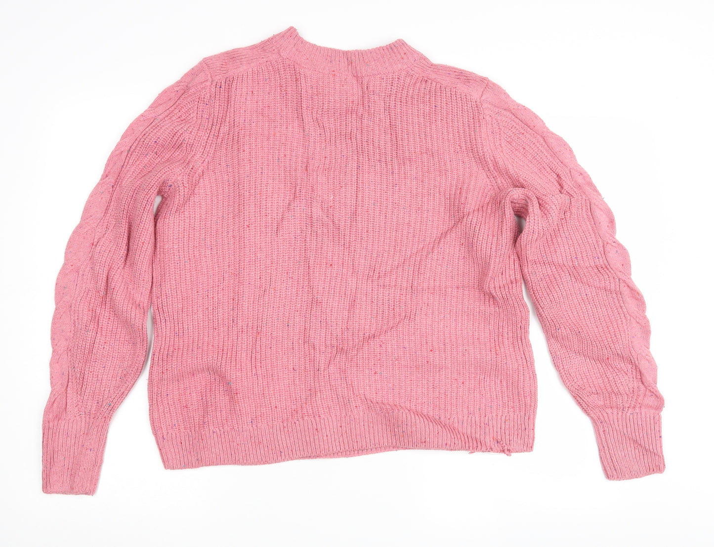 Marks and Spencer Womens Pink   Pullover Jumper Size M