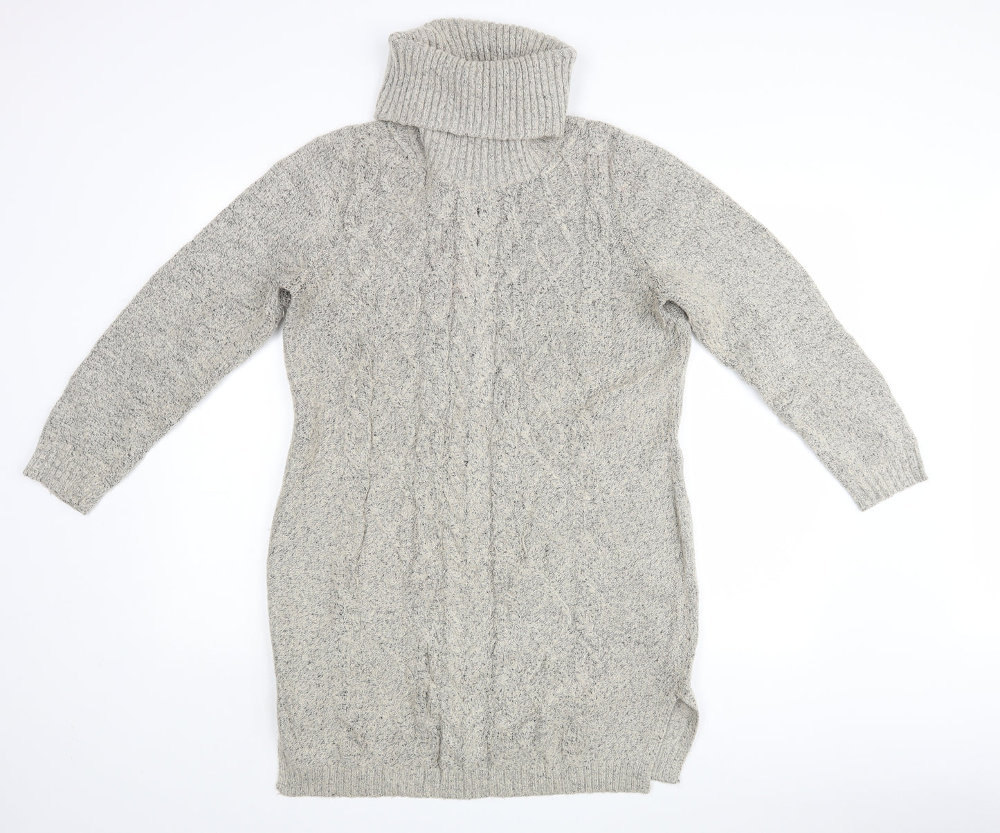 Marks and Spencer Womens Grey   Jumper Dress  Size 16