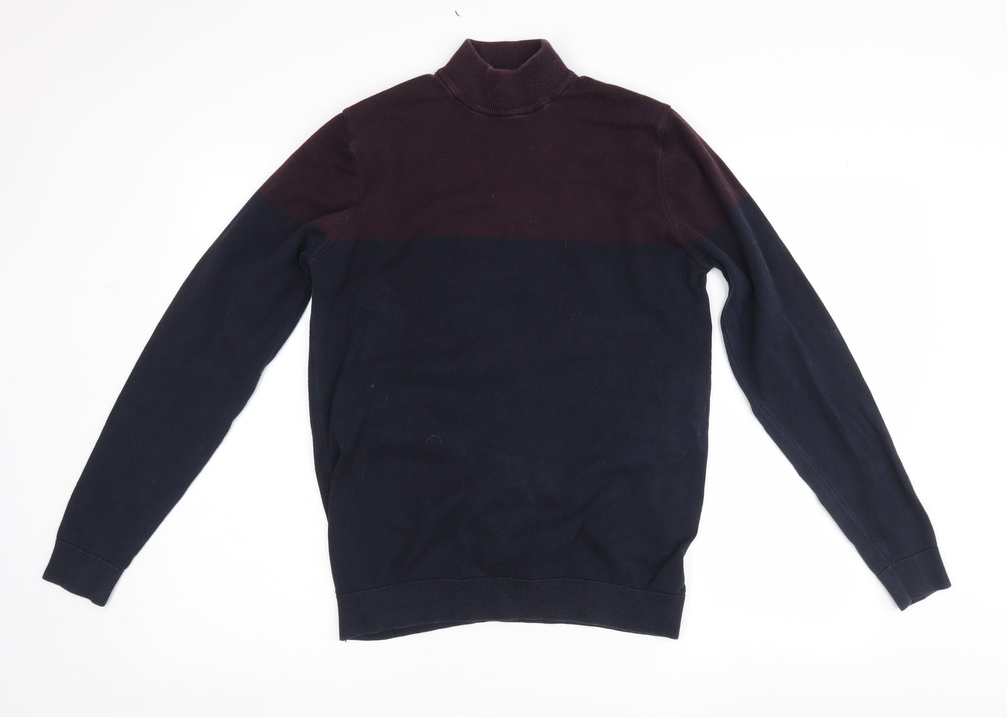 NEXT Mens Multicoloured Striped  Pullover Jumper Size M