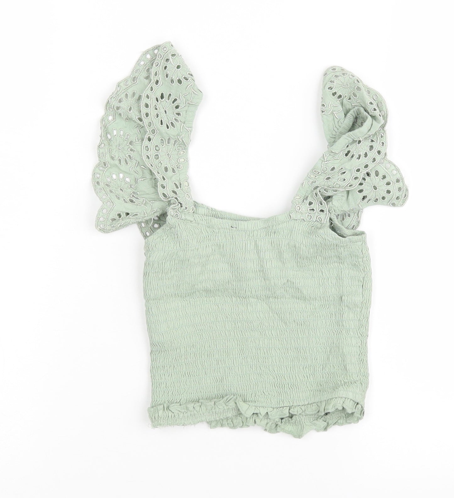 New Look Girls Green   Basic Blouse Size 9 Years