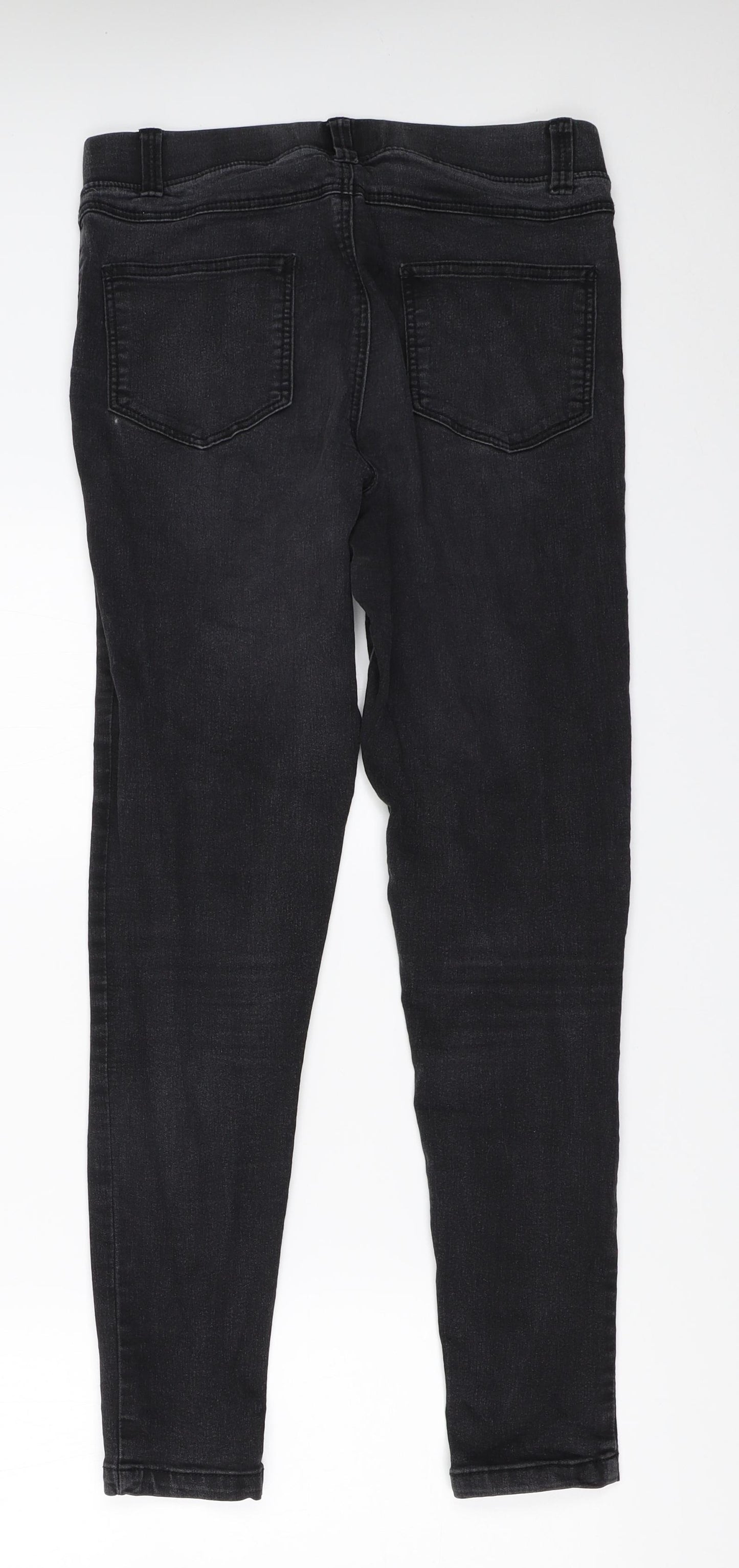 Simply Be Womens Black   Jegging Jeans Size 12 L28 in