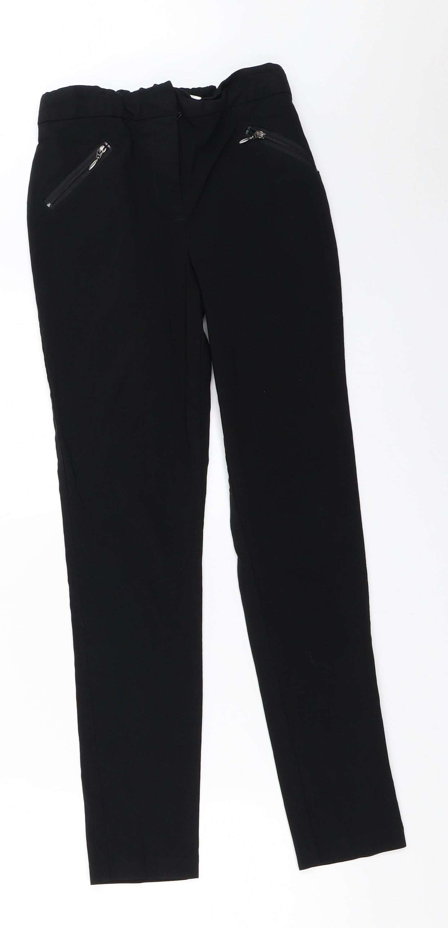 George Girls Black   Dress Pants Trousers Size 10-11 Years - school trousers