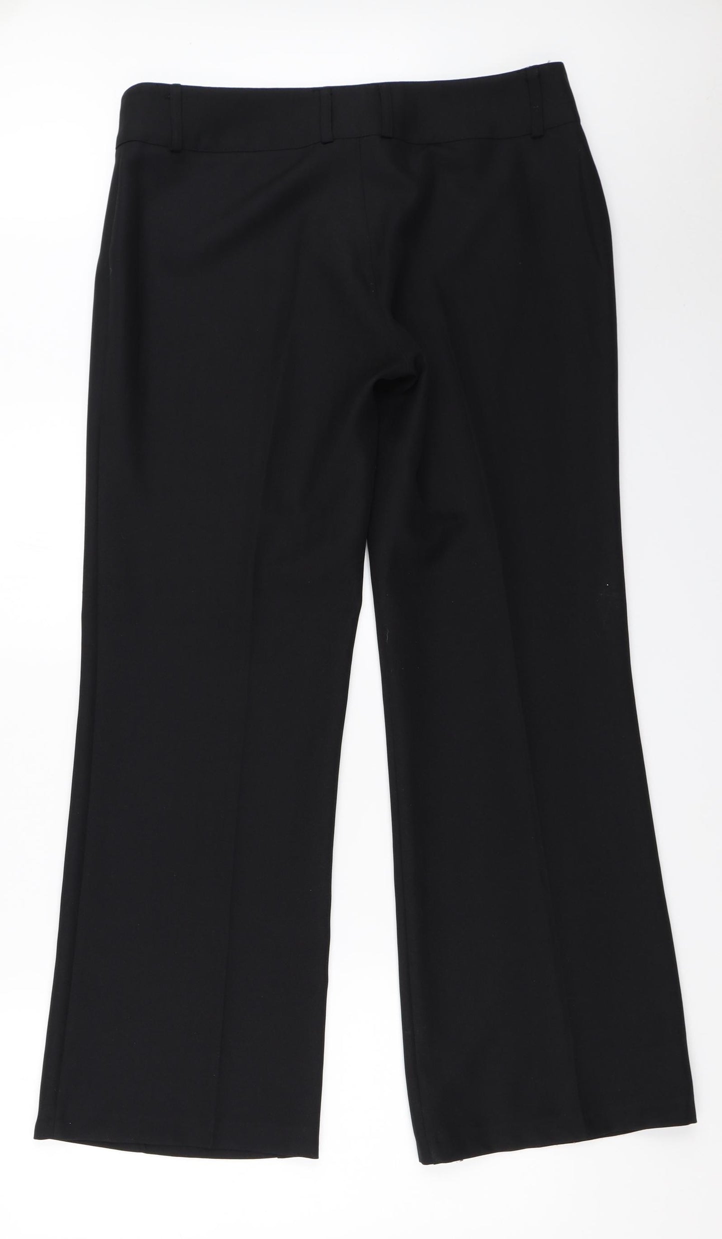 F&F Womens Black   Trousers  Size 14 L31 in