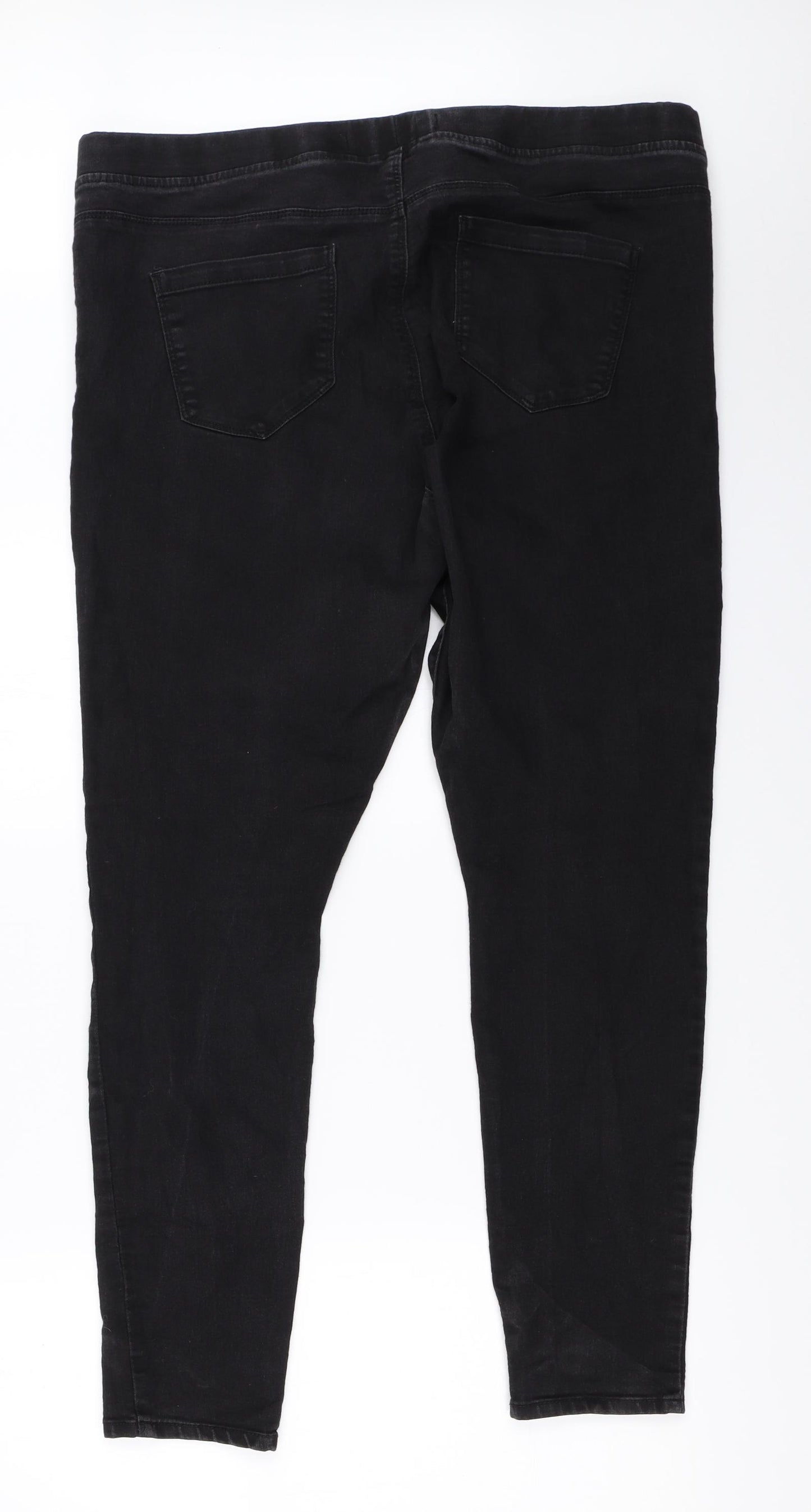 Pep&Co Womens Black   Jegging Jeans Size 18 L29 in
