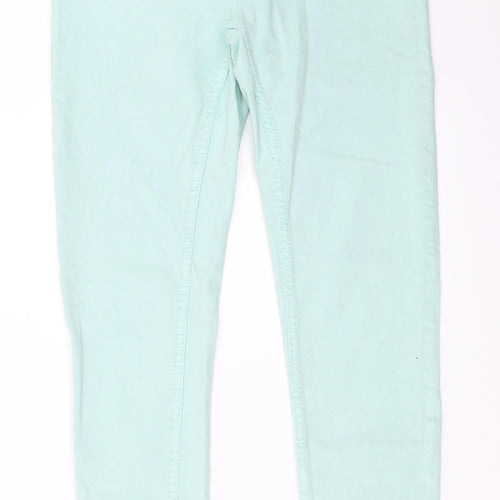Marks and Spencer Womens Green   Skinny Jeans Size 8 L29 in