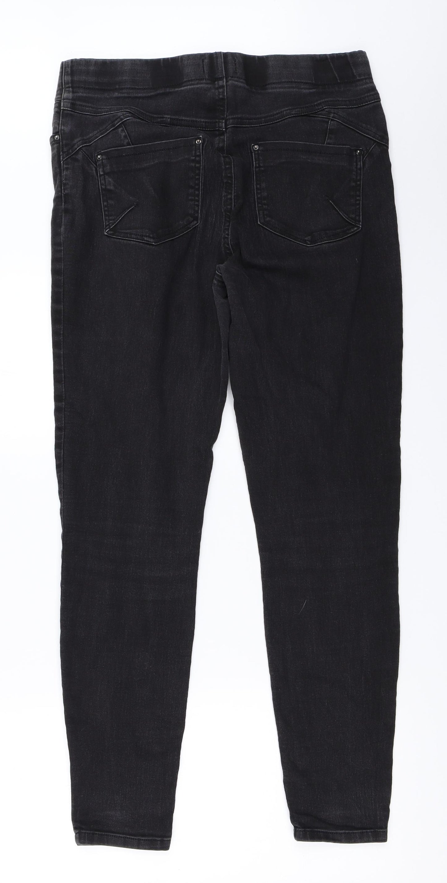 Soon Womens Black   Jegging Jeans Size 14 L29 in