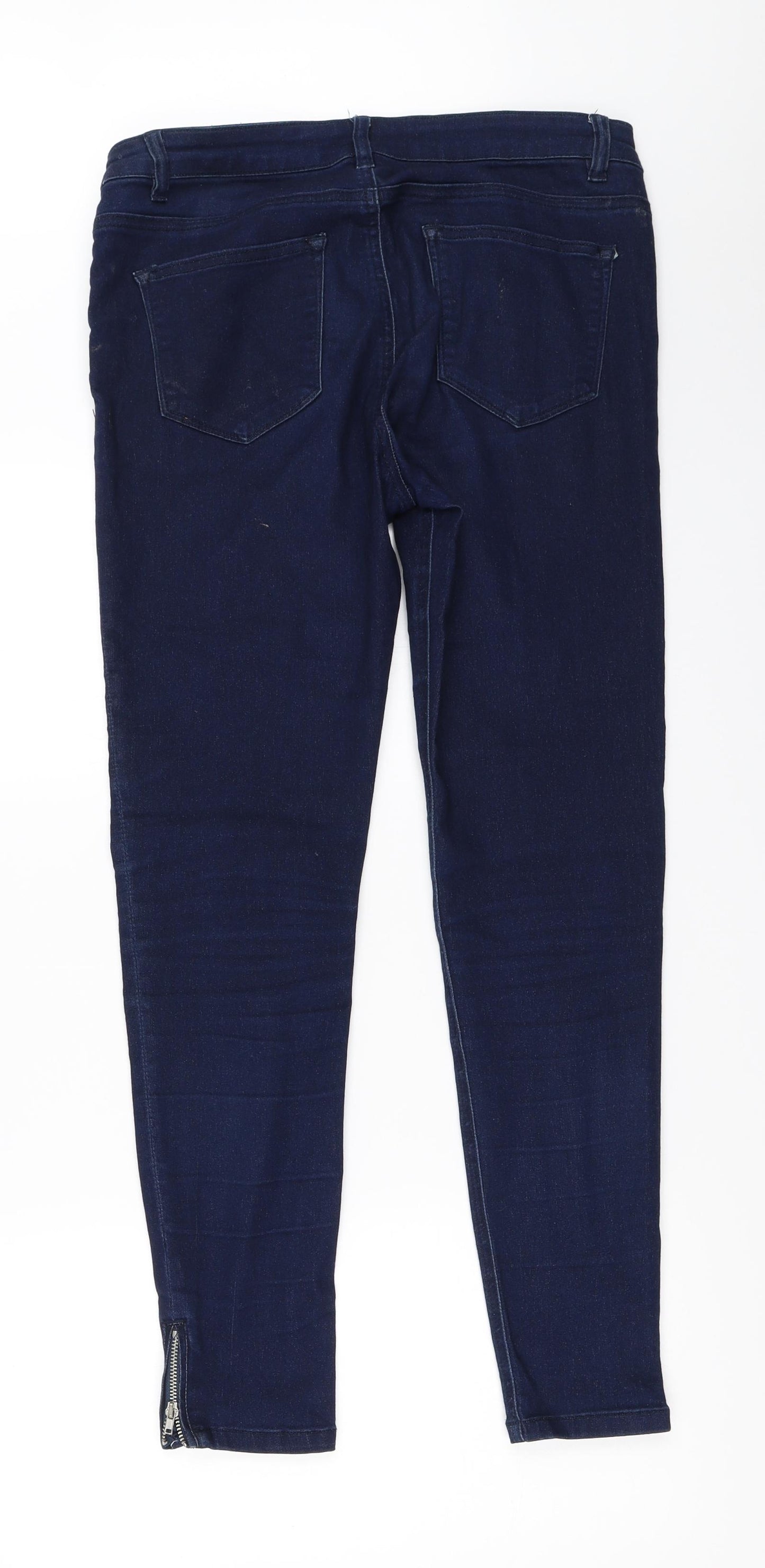 Primark Womens Blue   Skinny Jeans Size 12 L28 in