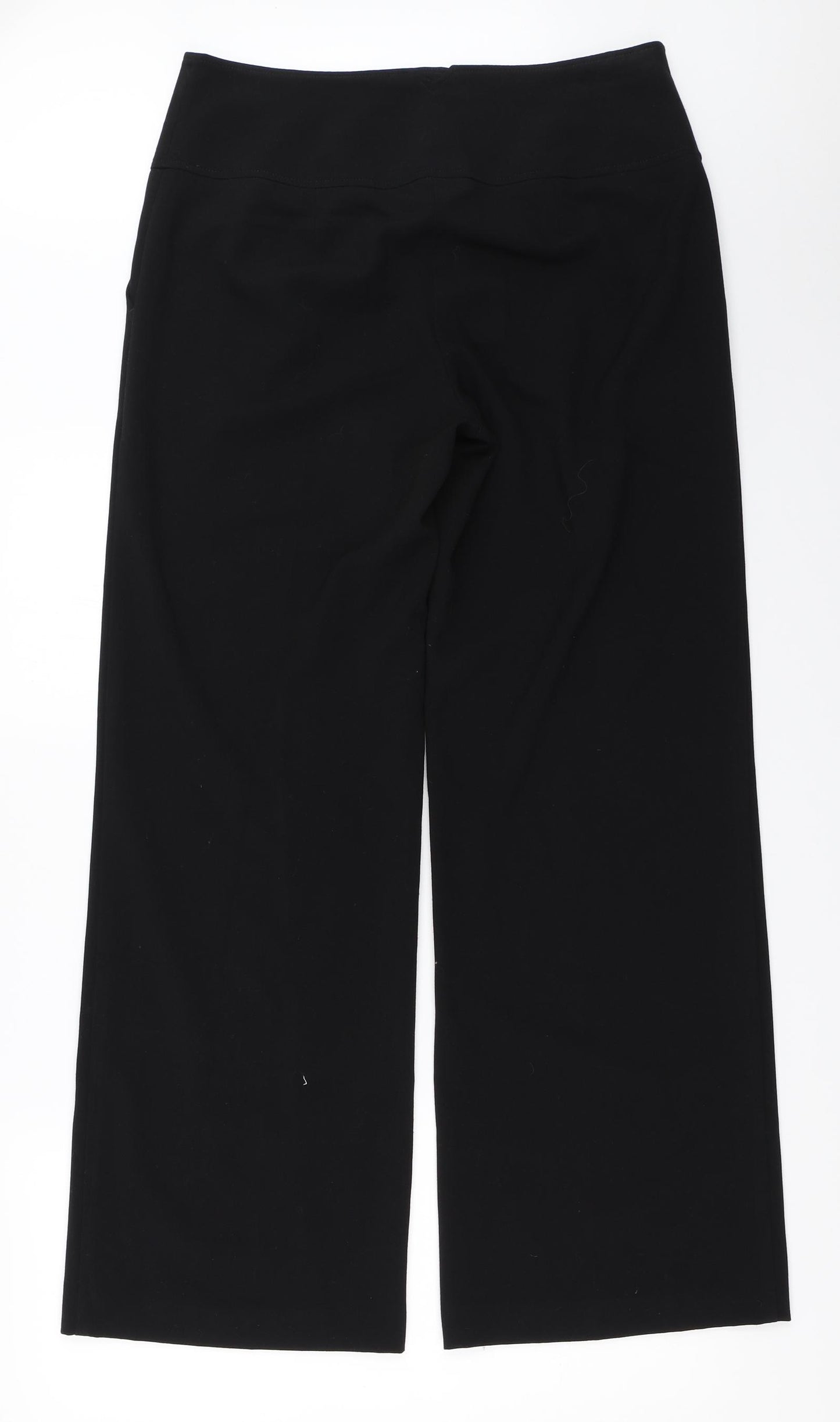 F&F Womens Black   Trousers  Size 12 L30 in