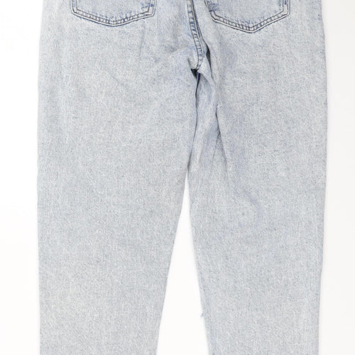 Primark Womens Blue  Denim Mom Jeans Size 10 L28 in