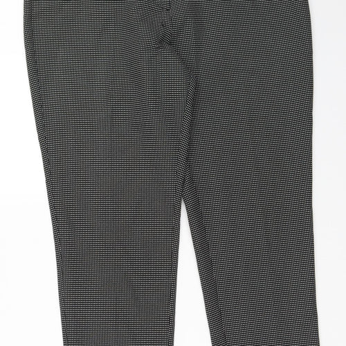 F&F Womens Black   Capri Trousers Size 12 L27.5 in