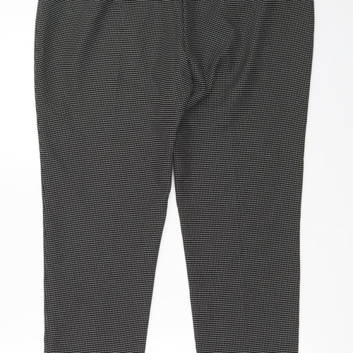F&F Womens Black   Capri Trousers Size 12 L27.5 in