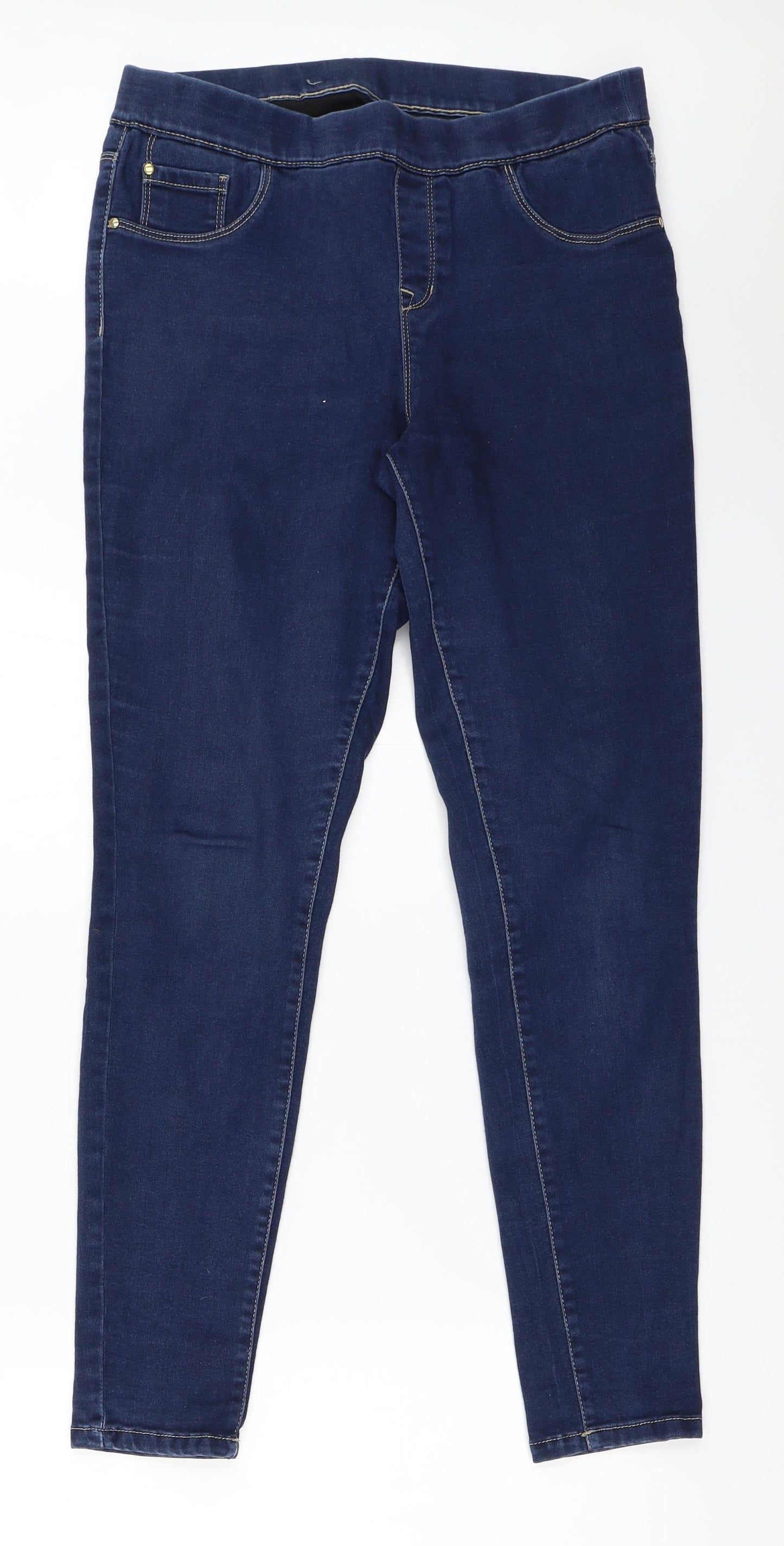 George Womens Blue   Jegging Jeans Size 12 L28.5 in