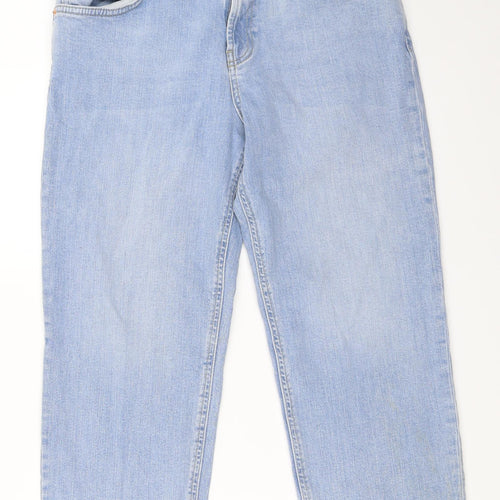 ASOS Womens Blue  Denim Cropped Jeans Size 30 in L23 in