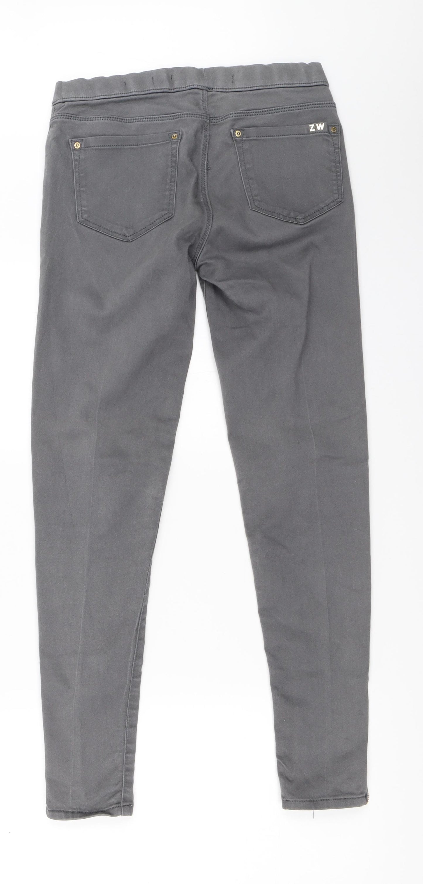 Preworn Womens Grey   Jegging Jeans Size 34 L28 in