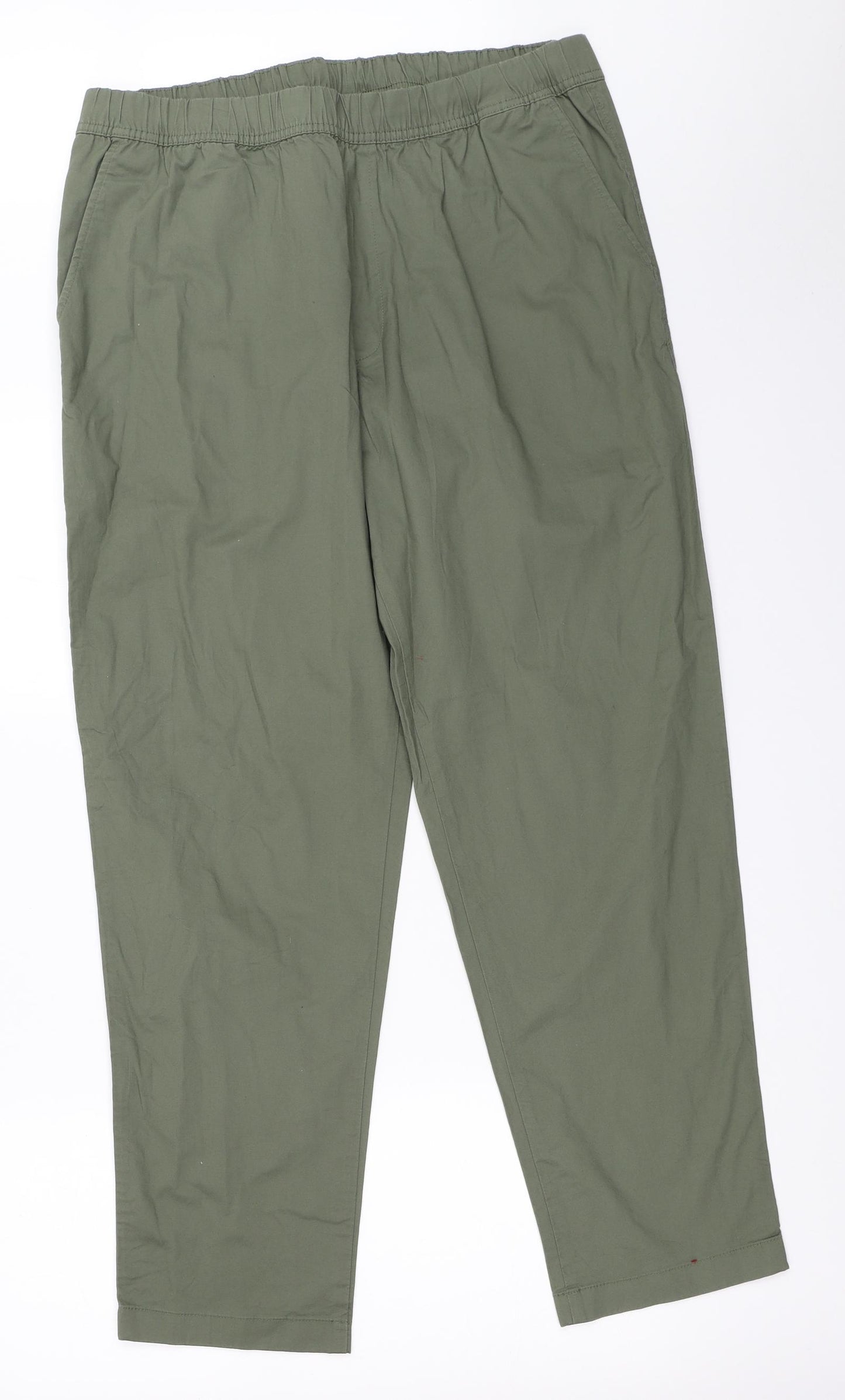 Uniqlo Womens Green   Trousers  Size 34 in L29 in