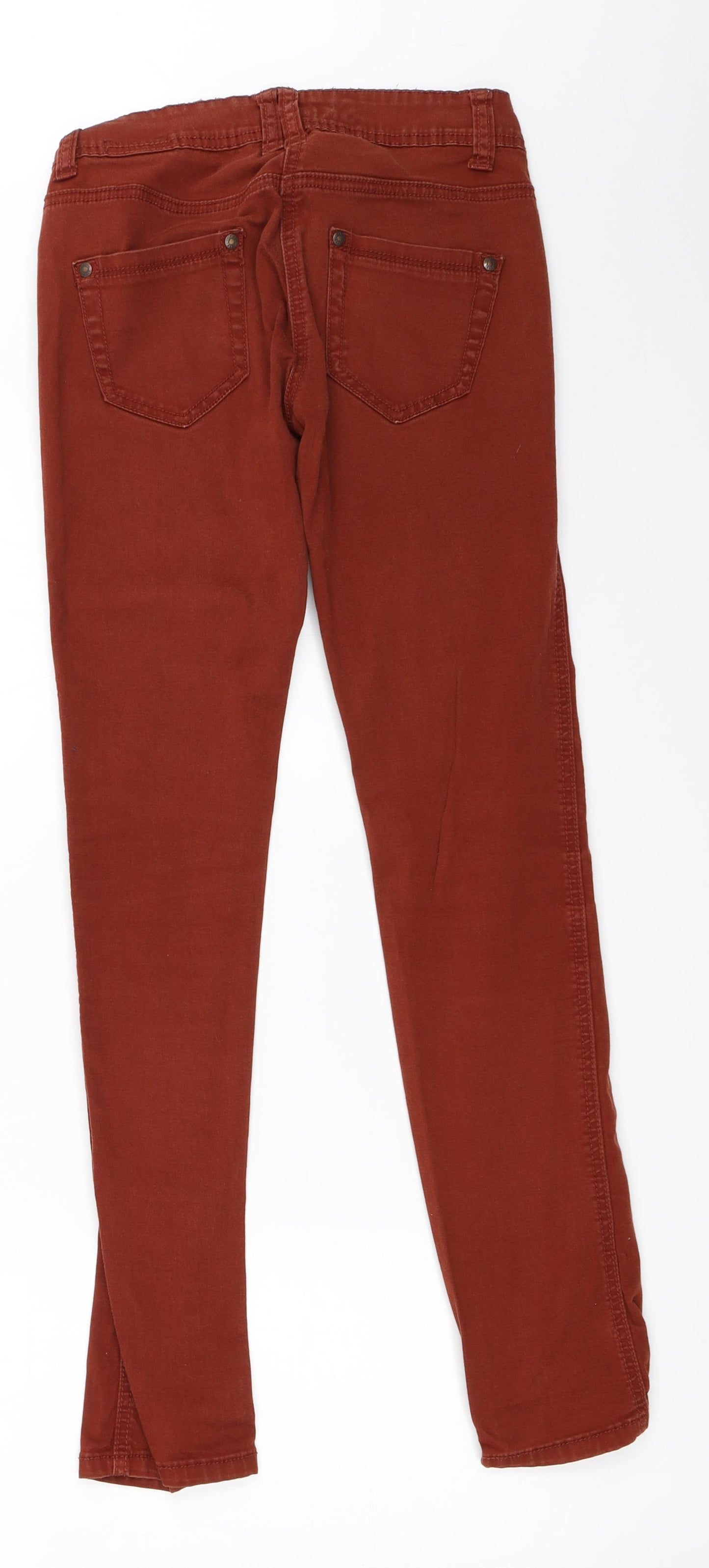 NEXT Womens Orange   Skinny Jeans Size 6 L29 in
