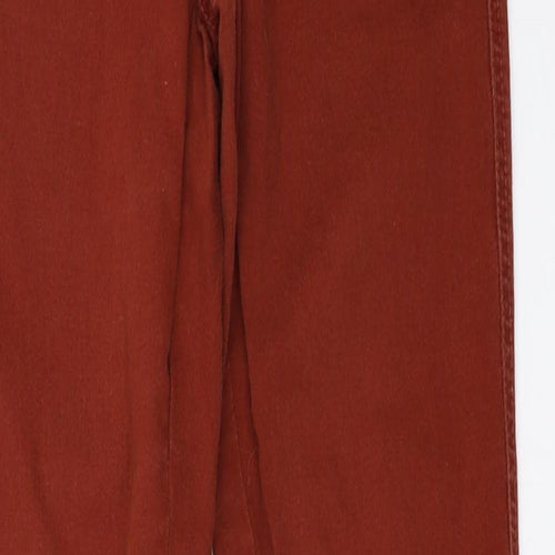NEXT Womens Orange   Skinny Jeans Size 6 L29 in