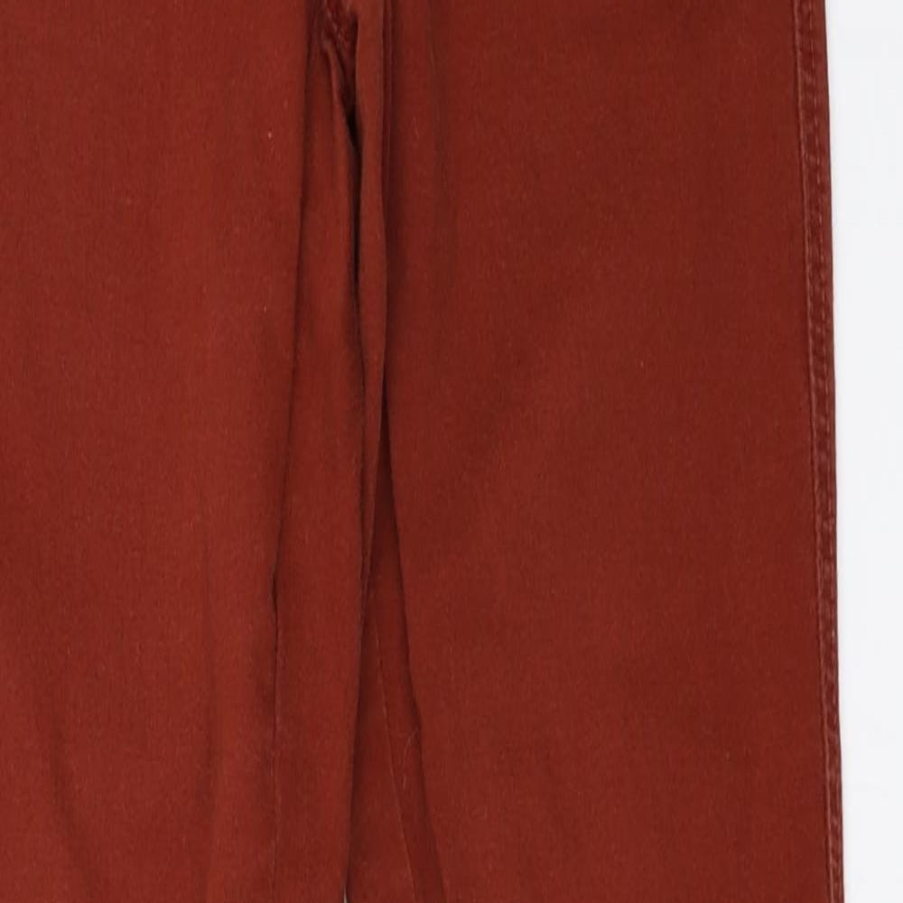 NEXT Womens Orange   Skinny Jeans Size 6 L29 in