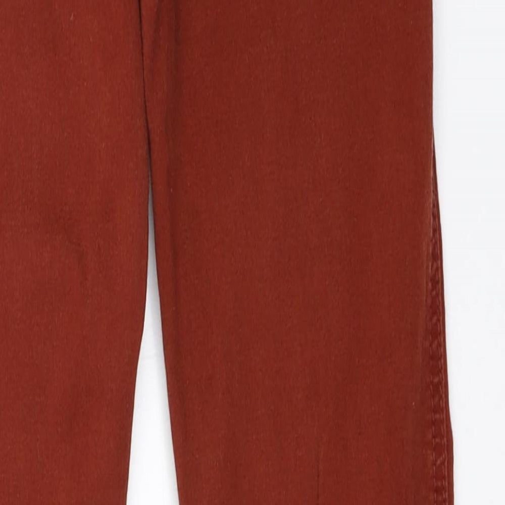 NEXT Womens Orange   Skinny Jeans Size 6 L29 in