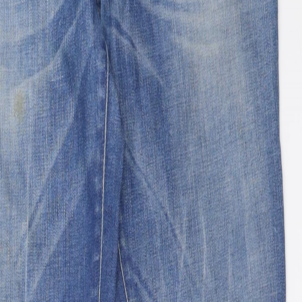 Diesel Womens Blue  Denim Straight Jeans Size 27 in L30 in