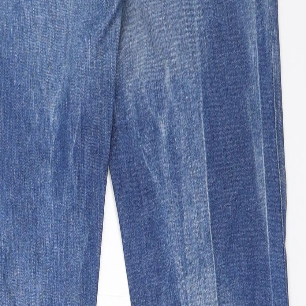 Diesel Womens Blue  Denim Straight Jeans Size 27 in L30 in