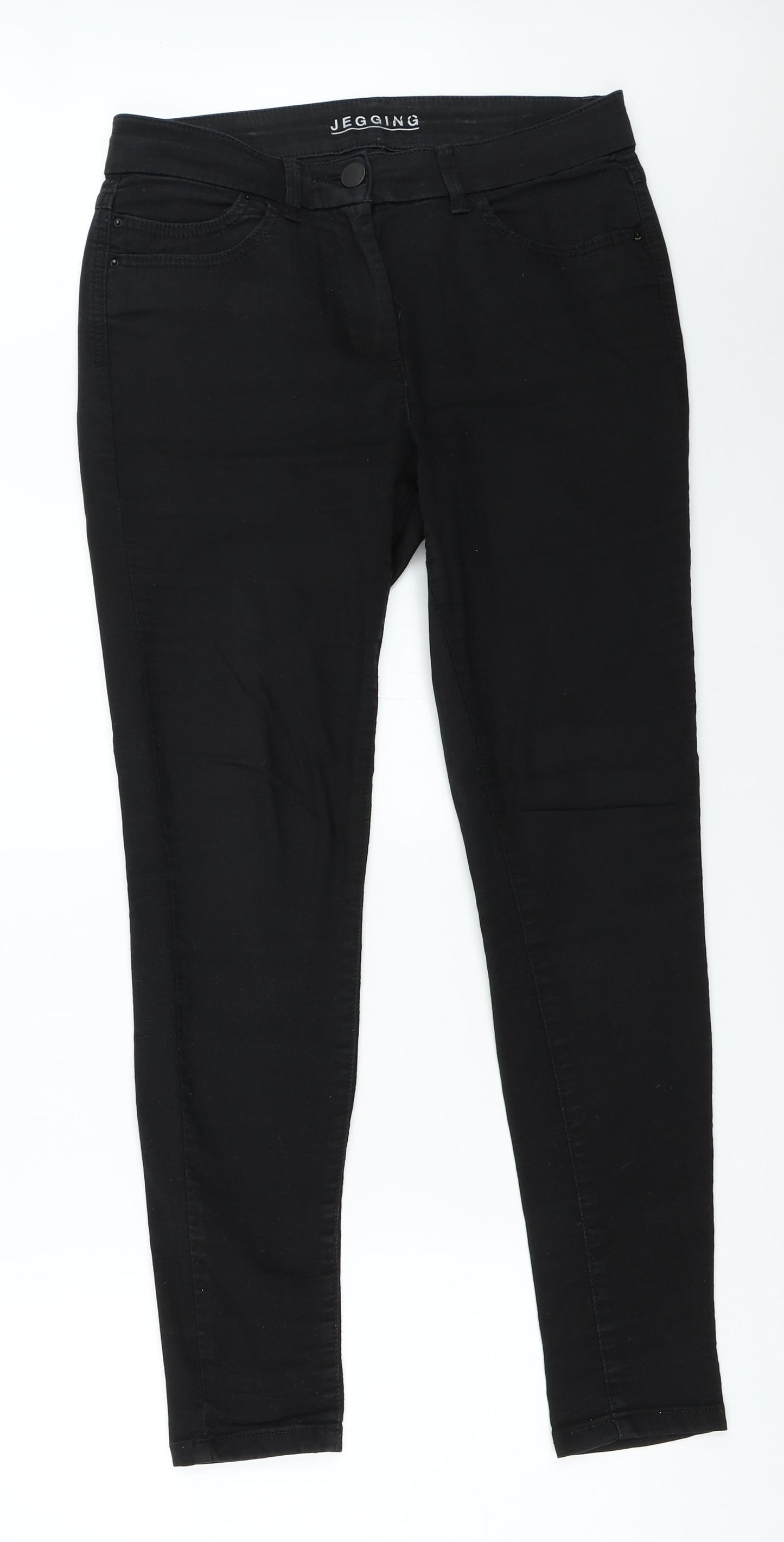 Marks and Spencer Womens Black   Jegging Jeans Size 12 L29 in