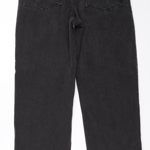 ASOS Womens Black  Denim Straight Jeans Size 28 in L30 in