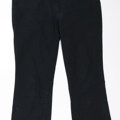 Maine New England Womens Blue   Chino Trousers Size 10 L26 in